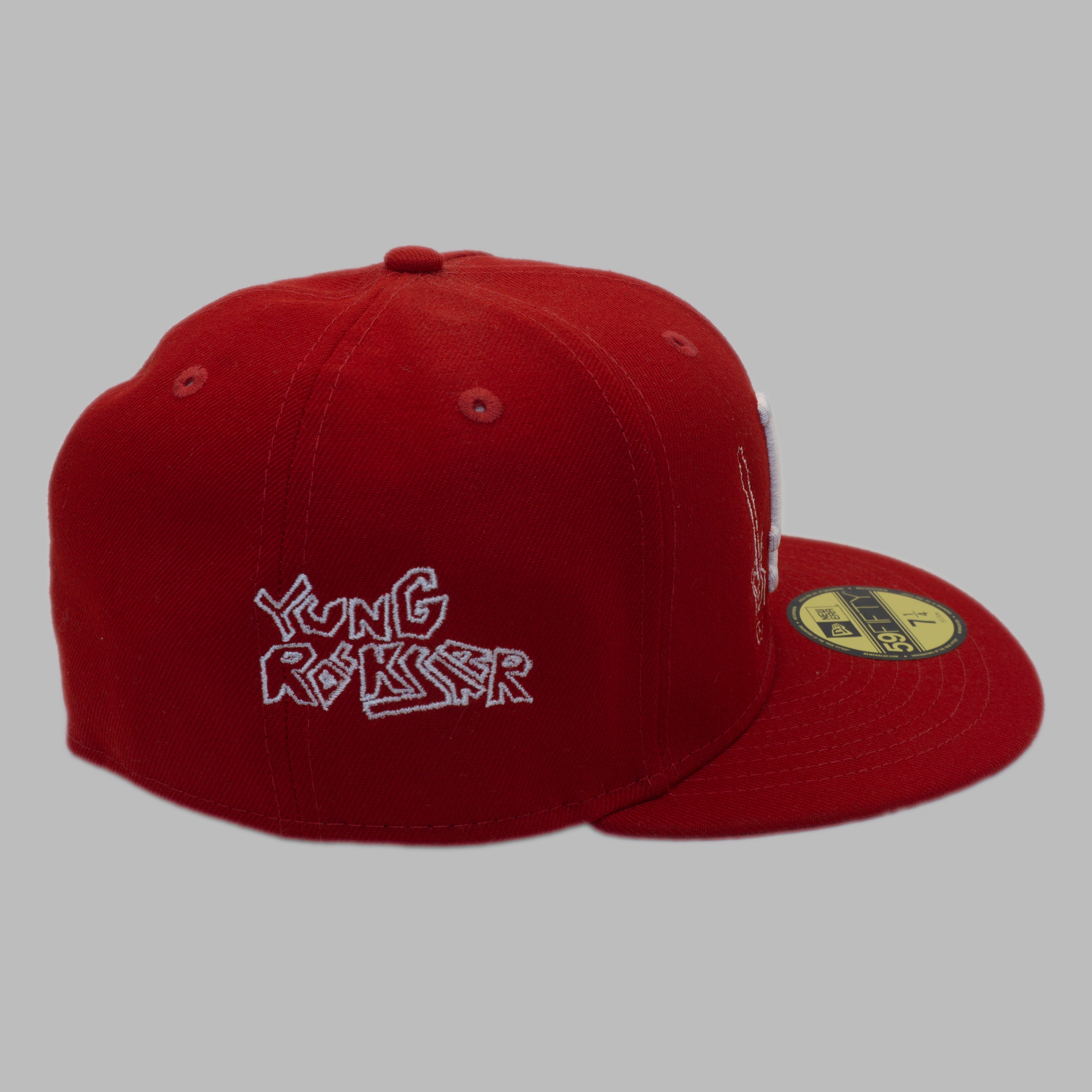 RED ROCKSTAR FITTED (7 1/2)